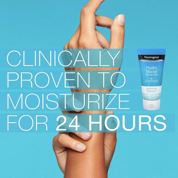 NEW Neutrogena Hydro Boost Hydrating Hand Gel Cream Hyaluronic Acid Lightweight - Picture 7 of 7